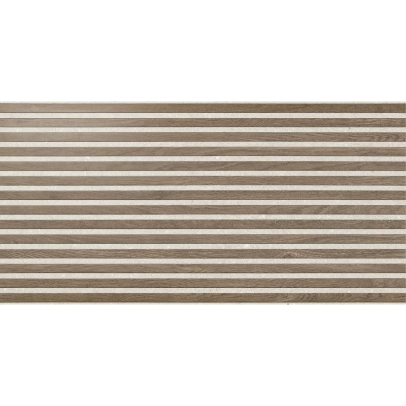 Revestimiento de pasta blanca Greystone Eternal Beige efecto madera mate 60x120