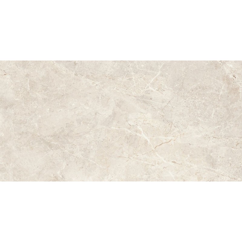 Gres porcelánico Augustus Cream efecto mármol pulido 60x120
