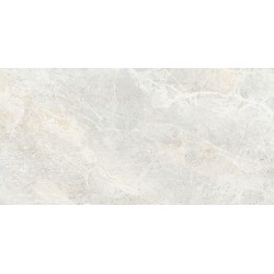 Gres porcelánico Augustus Pearl efecto mármol antideslizante 60x120