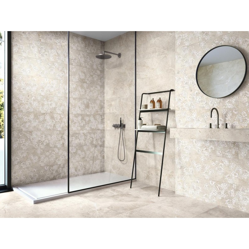 AUGUSTUS CREAM NATURAL 90X90