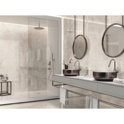 Gres porcelánico Augustus Cream efecto mármol natural 60x60