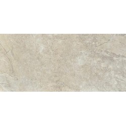 Porcelánico Rockville Beige de Stylnul, efecto piedra beige mate antideslizante 37x75 para suelo y pared interior y exterior