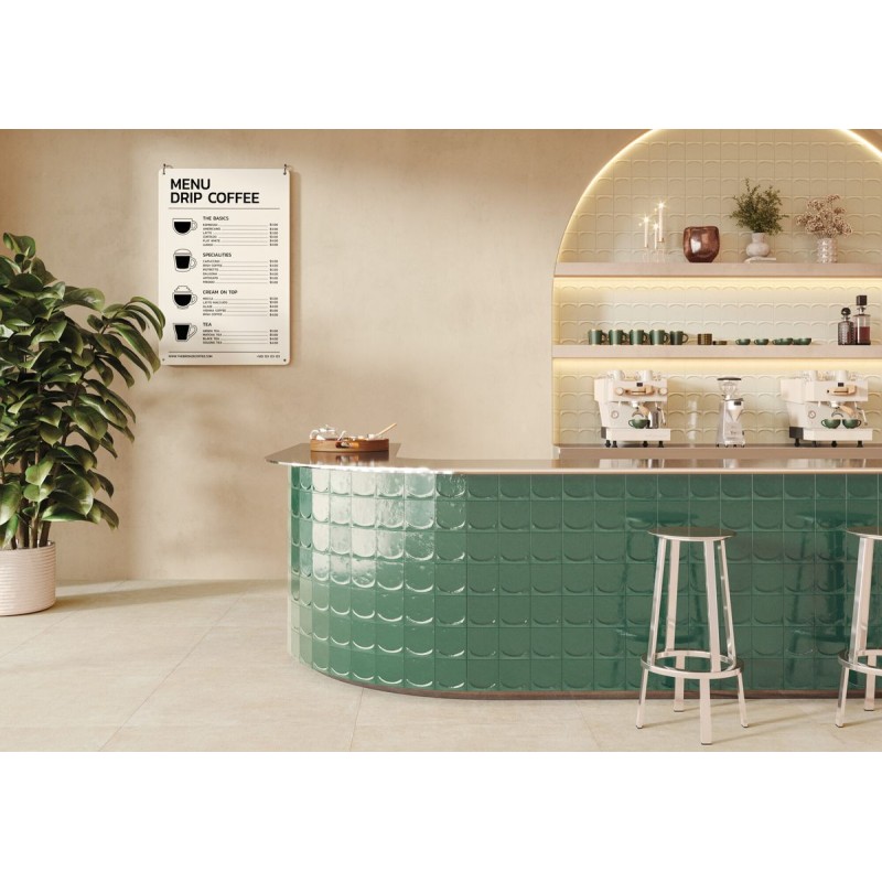 DRIP GREEN BRILLO 13.2X13.2