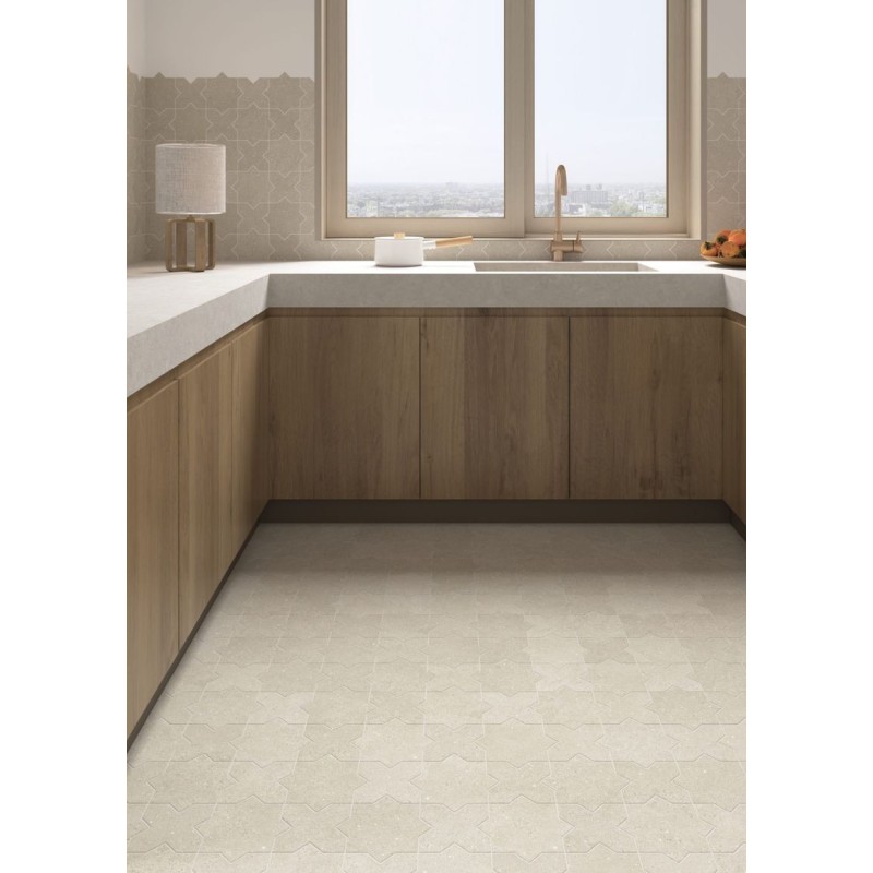 ELDA CROSS SAND NATURAL 12X12