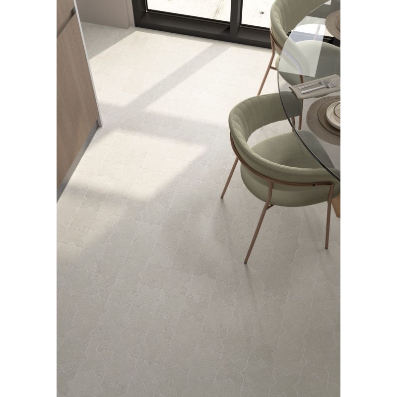 ELDA STAR WHITE NATURAL 16,8X16,8