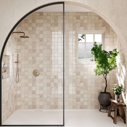 Azulejo efecto Monocolor Bright de Ribesalbes para Baño, Cocina