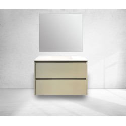 Conjunto Mueble Silk Biscuit 100X45 2 Cj