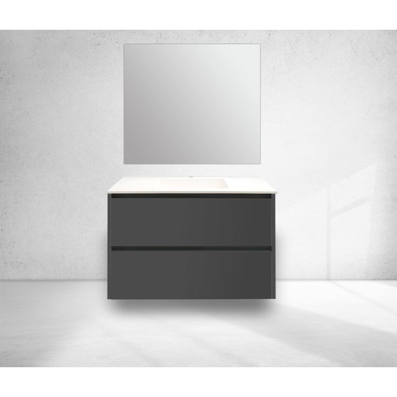 Conjunto Mueble Silk Grey 100X45 2 Cj