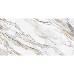Encimera porcelánica Arklam Calacatta Paonazzo Pulido 20 mm 1600x3200 mm efecto mármol color blanco