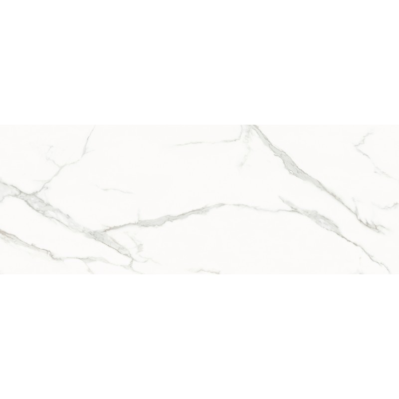 Encimera porcelánica Arklam Estatuario Pulido 12 mm 1600x3200 mm efecto mármol color blanco