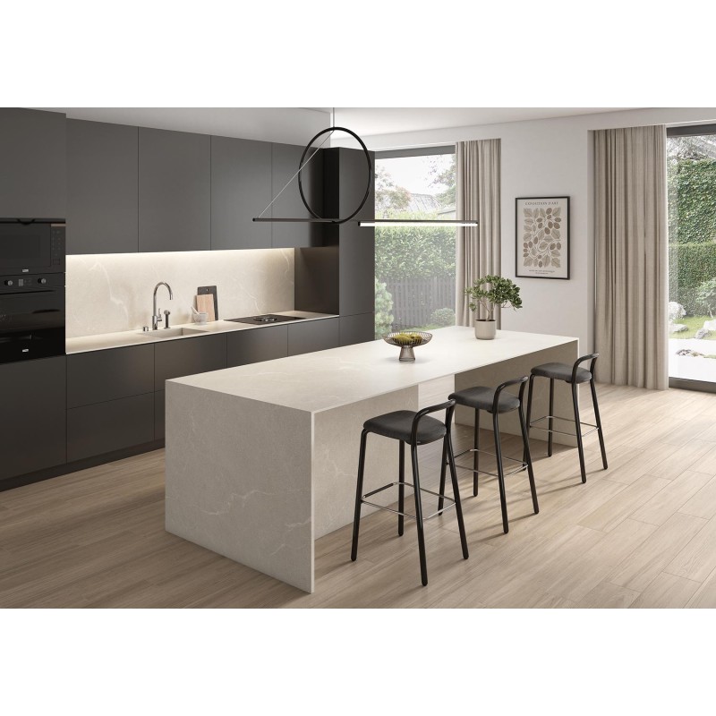 Encimera porcelánica Arklam Gris Levante Natural 12 mm