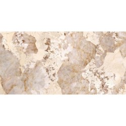 Encimera porcelánica Arklam Patagonia Gold Mate 12 mm 1600x3200 mm efecto mármol color beige
