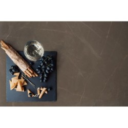 Encimera porcelánica Arklam Pulpis Natural Satinado 12 mm 1600x3200 mm efecto mármol color marrón