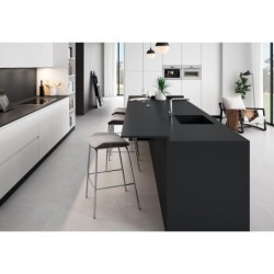 Encimera porcelánica Arklam Pure Black Mate 20 mm 1600x3200 mm efecto monocolor color negro