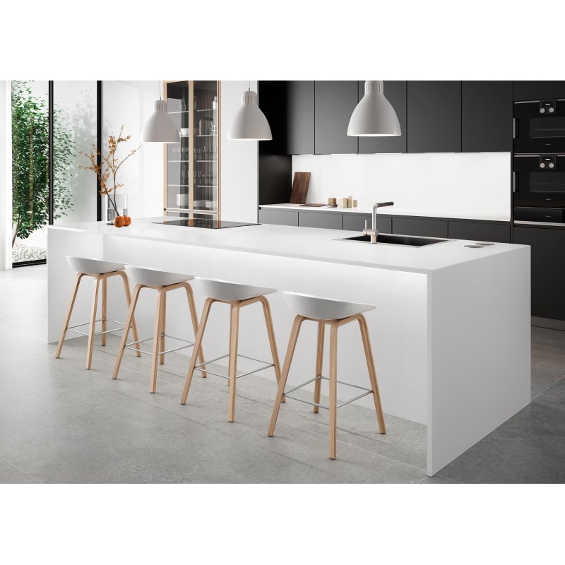 Encimera porcelánica Arklam Pure Super White Mate 12 mm