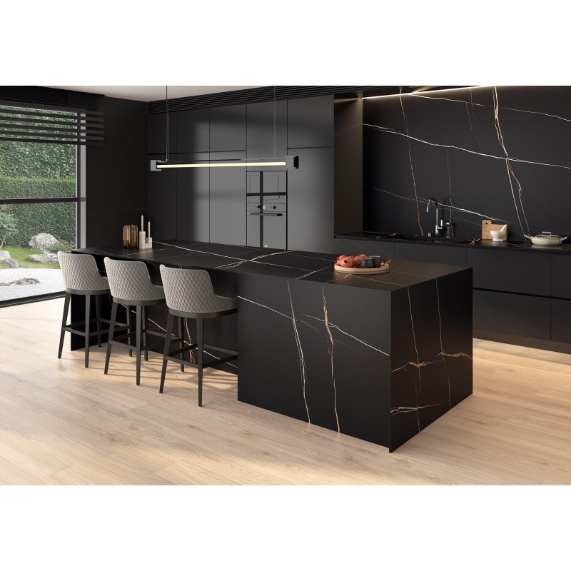 Encimera porcelánica Arklam Sahara Noir Mate 12 mm