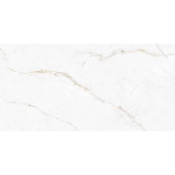 Encimera porcelánica Arklam Syrac Mate 12 mm 1600x3200 mm efecto mármol color blanco