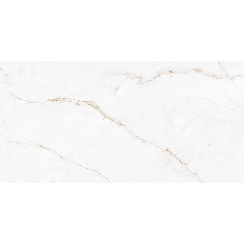 Encimera porcelánica Arklam Syrac Mate 20 mm 1600x3200 mm efecto mármol color blanco