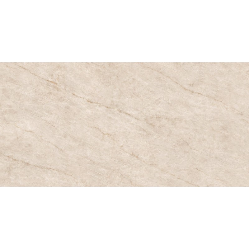 Encimera porcelánica Arklam Taj Mahal Mate 12 mm 1600x3200 mm efecto mármol color beige