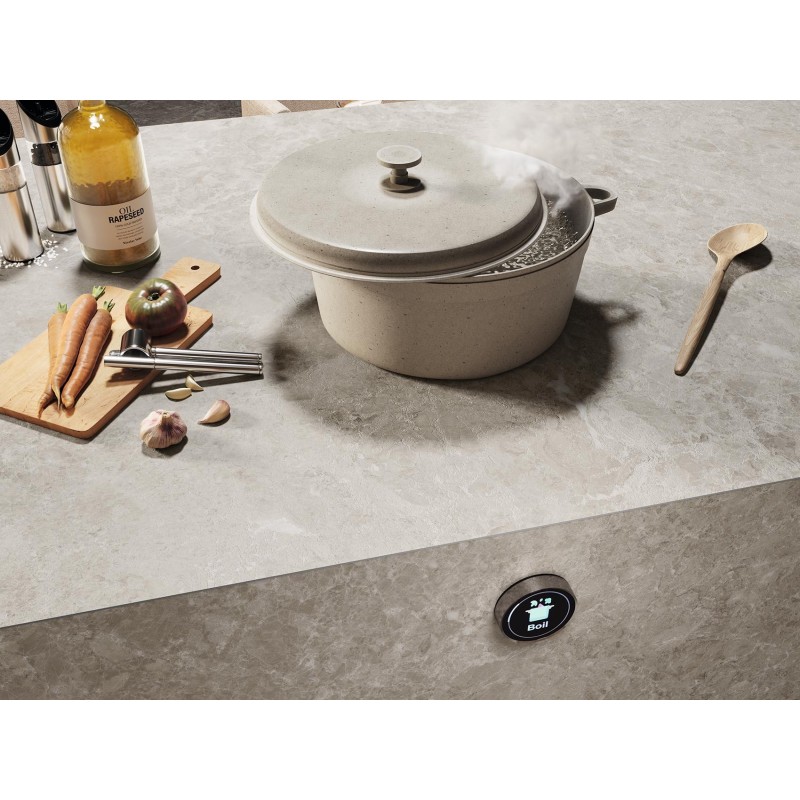 Encimera porcelánica Arklam Tundra Greige Natural 12 mm