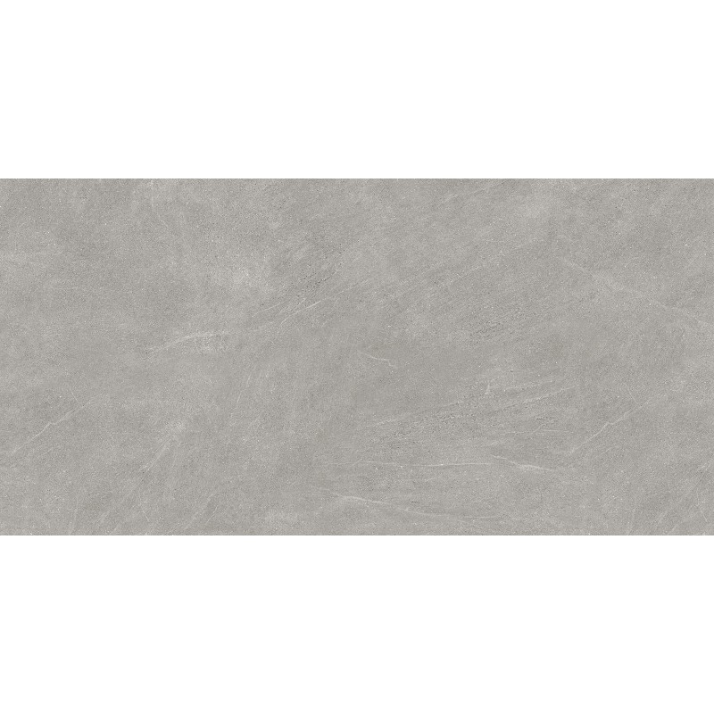 Encimera porcelánica Arklam Manhattan Grey Satinado 12 mm 1600x3200 mm efecto cemento color gris medio