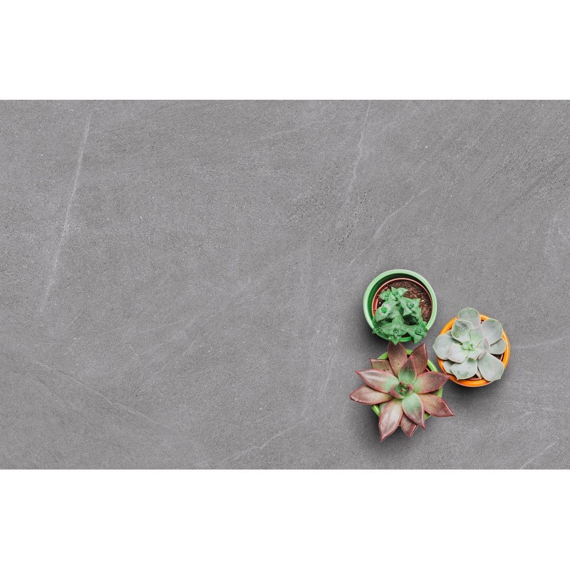 Encimera porcelánica Arklam Manhattan Grey Satinado 12 mm
