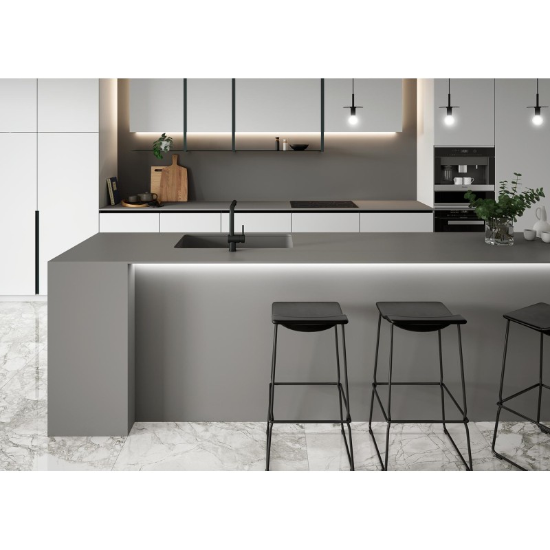 Encimera porcelánica Arklam Pure Grey Mate 20 mm