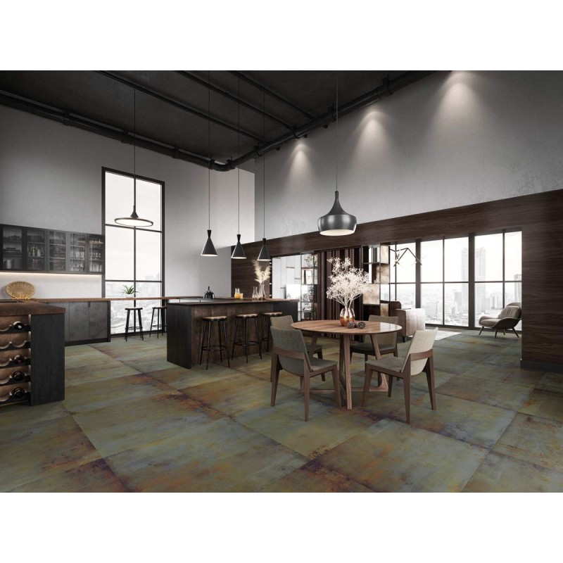 LAMIERE GREEN NATURAL 60X60 RC