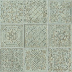 Azulejo porcelánico Gatsby Green natural efecto hidráulico 60x60 cm Aparici