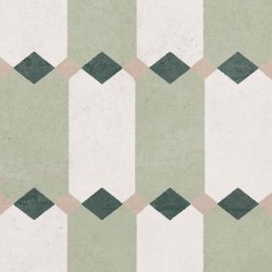 Azulejo porcelánico Crea Dune natural efecto hidráulico 30x30 cm Aparici
