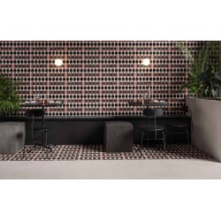 Azulejo porcelánico Crea Como natural efecto hidráulico 30x30 cm Aparici