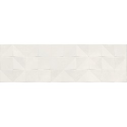 Revestimiento cerámico Studio Ivory Box mate efecto cemento 30x100 cm Aparici
