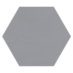 Azulejo porcelánico Studio Grey Hexagon natural efecto cemento 25x30 cm Aparici