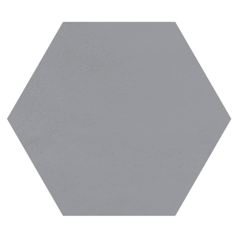 Azulejo porcelánico Studio Grey Hexagon natural efecto cemento 25x30 cm Aparici