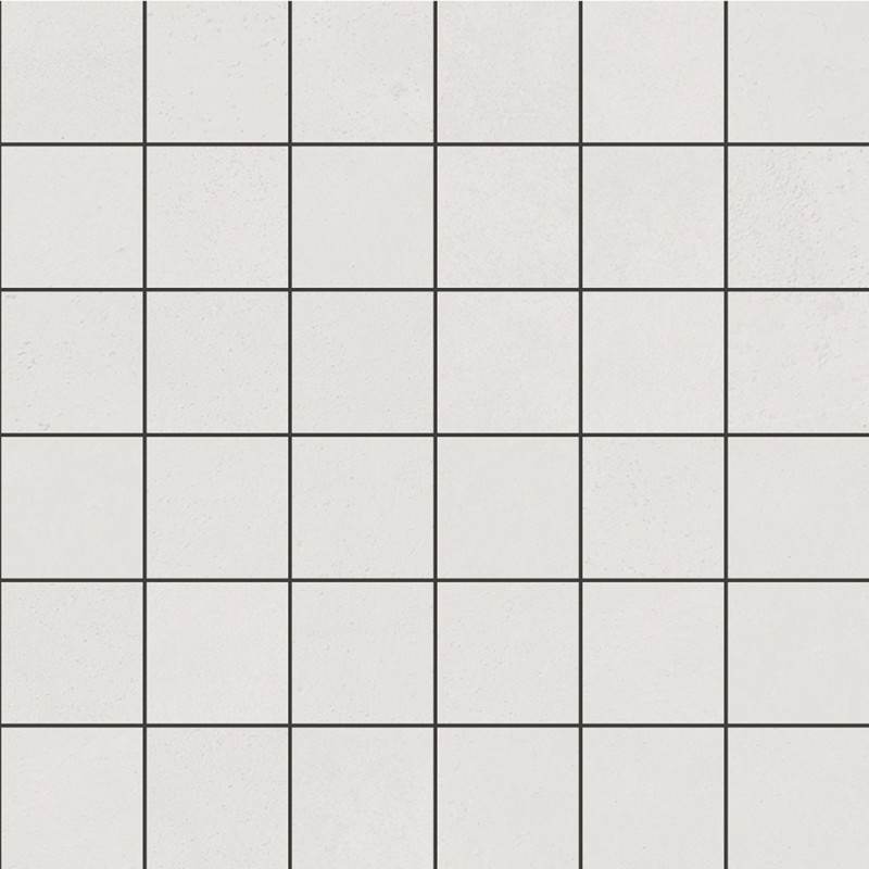 Mosaico enmallado Studio Ivory natural efecto cemento 30x30 cm Aparici