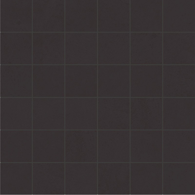 Mosaico enmallado Studio Anthracite natural efecto cemento 30x30 cm Aparici