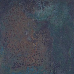 Azulejo porcelánico Corten Sapphire natural efecto óxido 100x100 cm Aparici