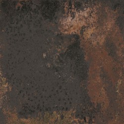 Azulejo porcelánico Corten Graphite natural efecto óxido 100x100 cm Aparici