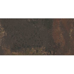 Pavimento porcelánico 20mm exterior Corten Graphite antideslizante efecto óxido 50x100 cm Aparici
