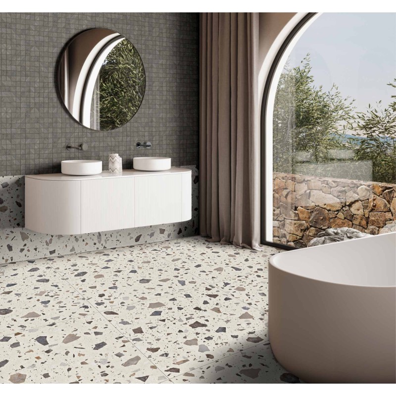PEBBLE IVORY NATURAL 100X100 RECTIFICADO
