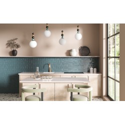 Azulejo porcelánico Pebble Grey natural efecto terrazo 100x100 cm Aparici