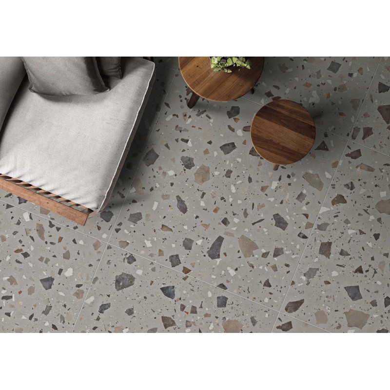 PEBBLE GREY NATURAL 100X100 RECTIFICADO