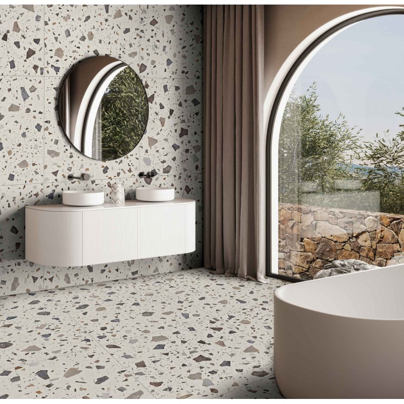 PEBBLE IVORY NATURAL 60X60 RECTIFICADO