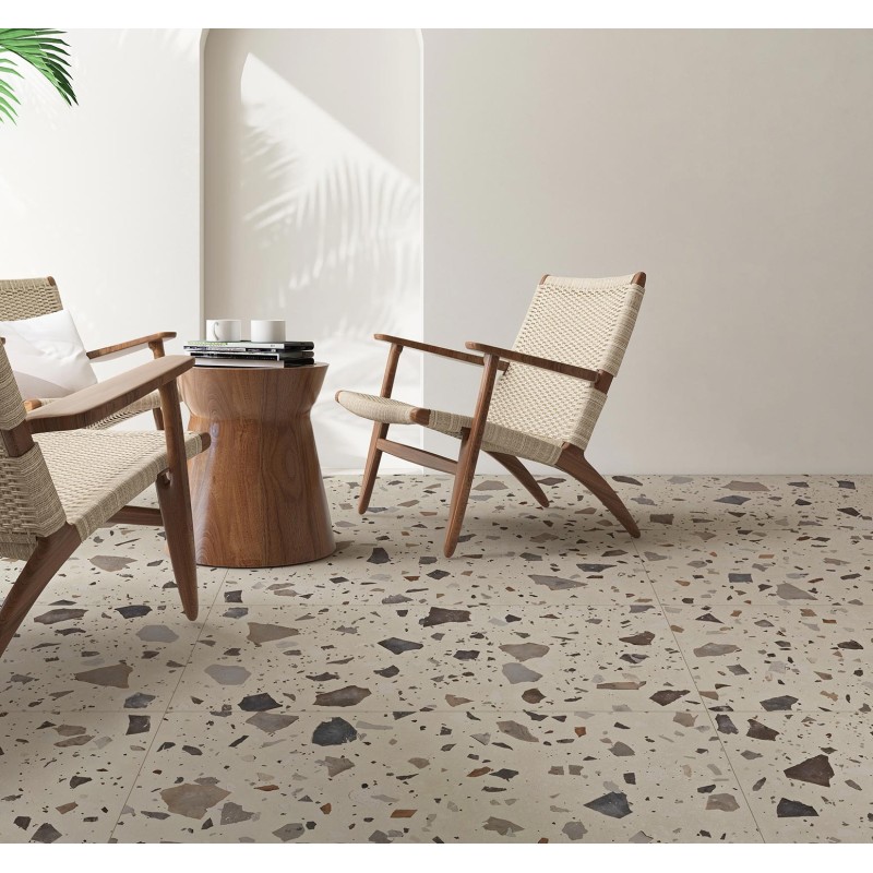 PEBBLE IVORY ANTIDESLIZANTE 20MM 50X100 RECTIFICADO