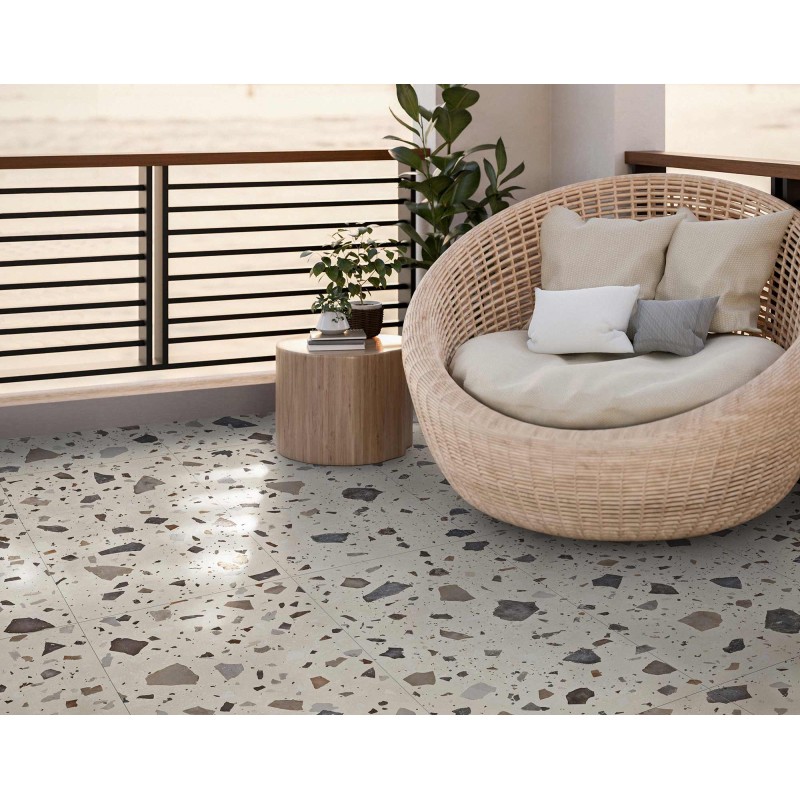 PEBBLE IVORY ANTIDESLIZANTE 20MM 50X100 RECTIFICADO