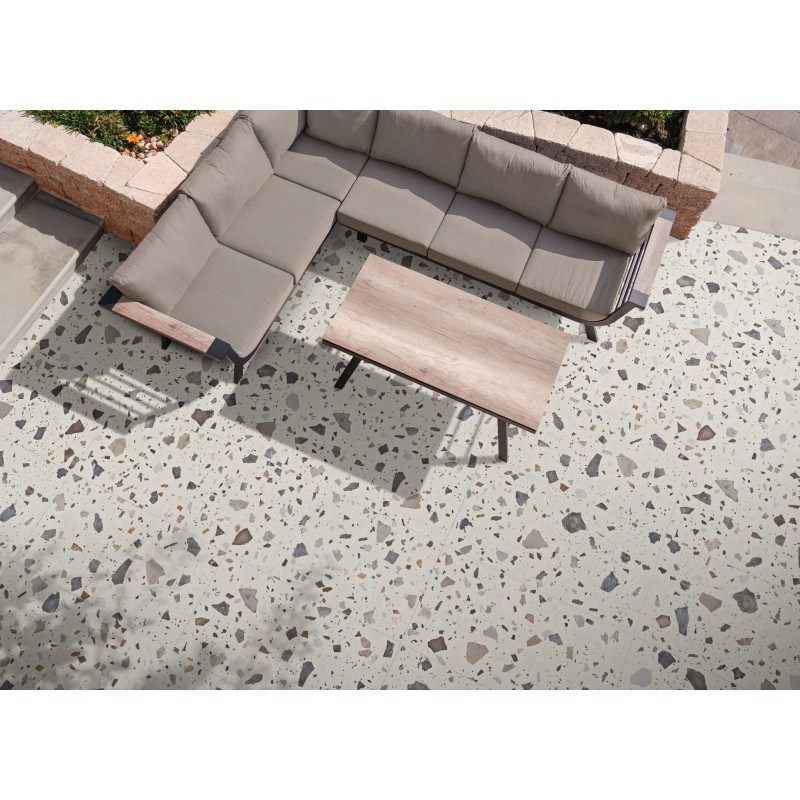 PEBBLE IVORY ANTIDESLIZANTE 20MM 50X100 RECTIFICADO