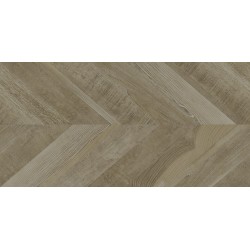 Azulejo porcelánico Chevron Oak natural efecto madera 50x100 cm Aparici