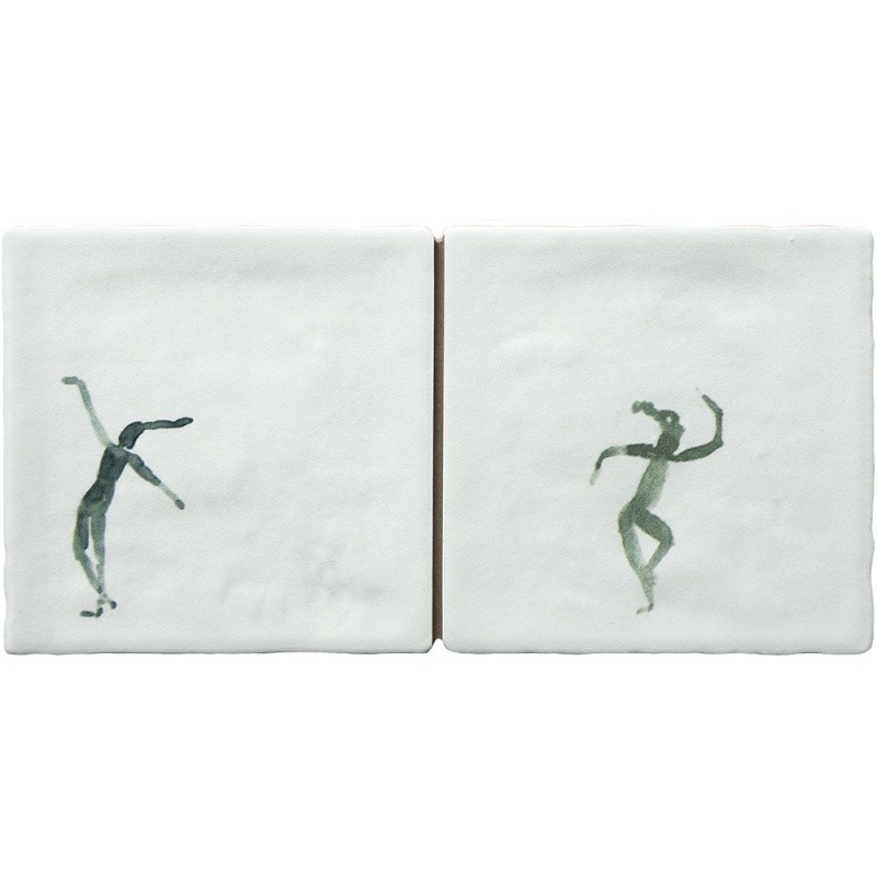 Azulejo efecto Hidráulico Santorini de Ribesalbes para Baño, Cocina, Residencial, Decoración
