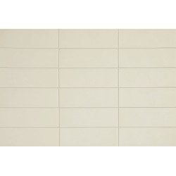 Revestimiento cerámico Chroma de Aleluia Champagne 8,6x26,2 efecto Monocolor
