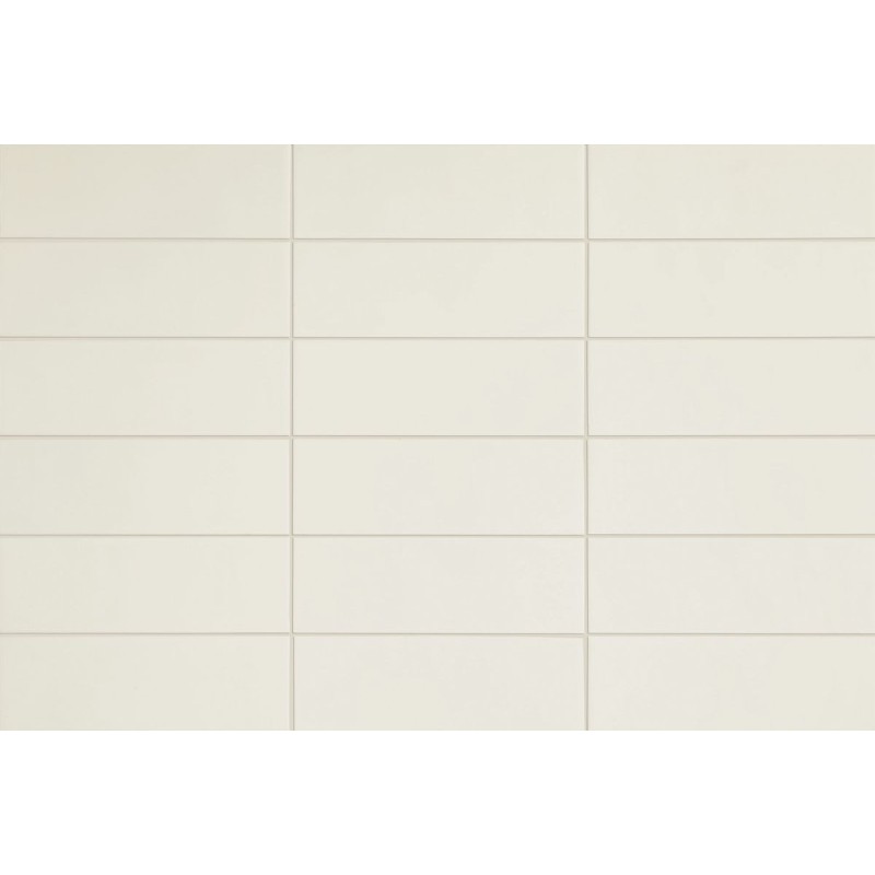 Revestimiento cerámico Chroma de Aleluia Off-White 8,6x26,2 efecto Monocolor